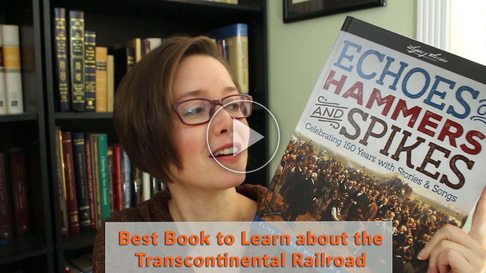 Transcontinental railroad living history book review