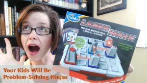 Think Fun Laser Maze Review - Logic Game and STEM Toy