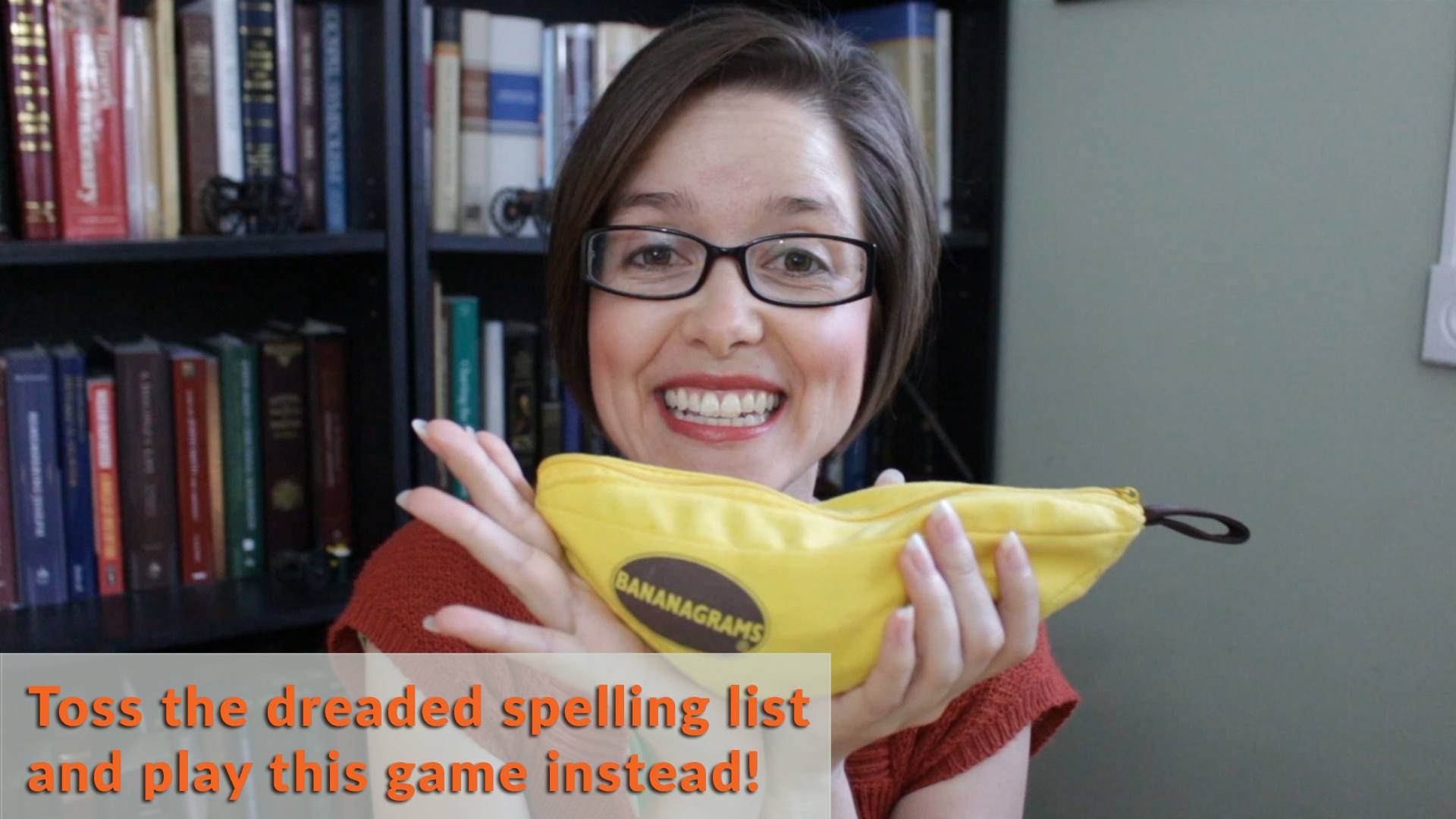 Bananagrams game review to teach spellingnagrams Review - Toss the Spelling List and Play this Game