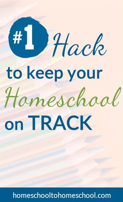 Homeschool hack to good schedule for morning and day