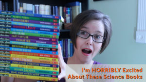 I’m HORRIBLY excited about these Horrible Science Books Review
