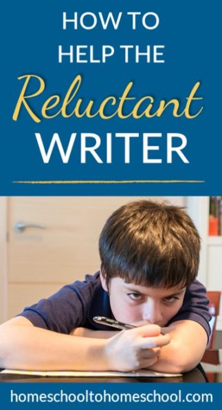 How to Help the Reluctant Writer be Motivated to Write in Your Homeschool