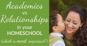 One Thing You Must Put First in Your Homeschool