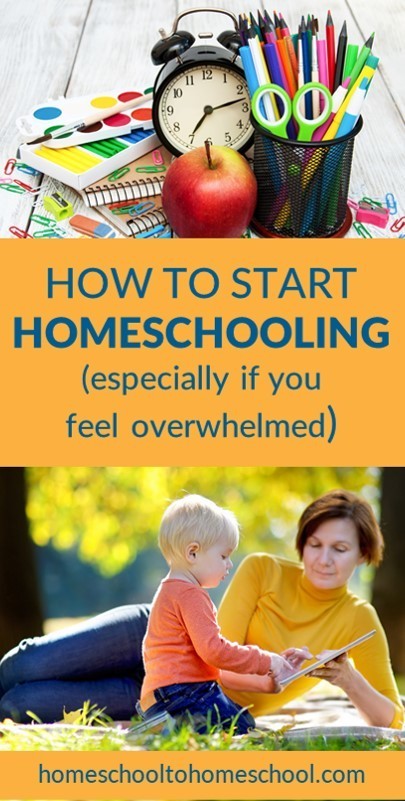 How to start homeschooling (especially if you feel overwhelmed)