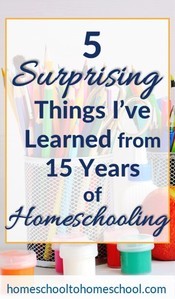 5 Things Learned from Homeschooling