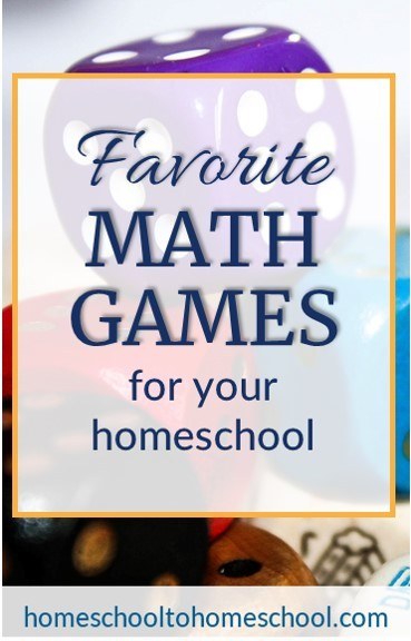 Best math games for kids for homeschool