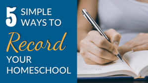 5 simple ways to do homeschool record keeping