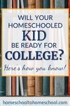Will your homeschooled kid be ready for college?