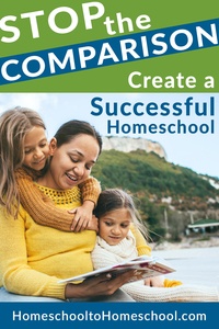 Create a successful homeschool -- No More Comparing