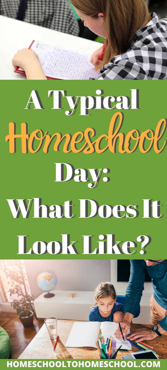 Pull back the curtain and see what the day in the life of a homeschool mom REALLY looks like. Pssst. There really ISN’T a “typical” day. But come learn about the routines, rhythms and patterns that we follow. | Homeschool schedule | Typical Homeschool Day | Homeschooling Schedule Multiple kids | Day in the life of a homeschool mom | Homeschool mom routines |