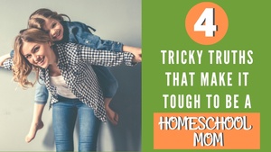 I’ve spent a lot of time reflecting on what makes homeschooling easier than public school AND what makes it harder. I’ve also spent a lot of time trying to decide why I kept going. | hard truths about homeschooling | Is homeschooling hard | Is homeschooling worth it | homeschool truths | Disadvantages | Is it difficult to homeschool |