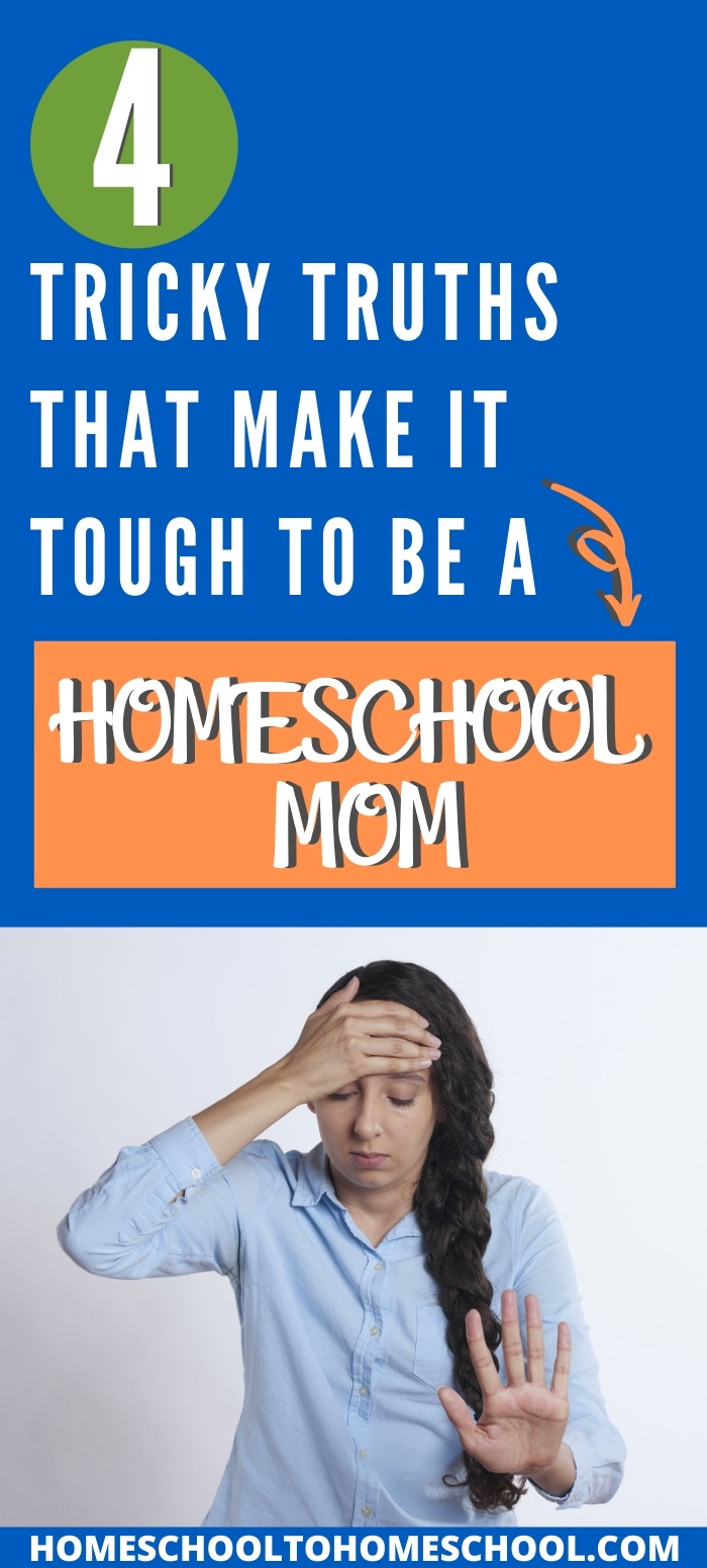Is homeschooling hard? I’m not going to lie … it is hard. And anyone who tells you differently isn’t telling the truth. It’s also wonderful, glorious, delightful and exciting. | hard truths about homeschooling | Is homeschooling hard | Is homeschooling worth it | homeschool truths | Disadvantages | Is it difficult to homeschool |