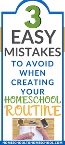 Creating a homeschool routine and a homeschool schedule can feel like an overwhelming task. I’ve made the classic homeschool mistake of trying to overschedule and do too much. What does a successful homeschool REALLY look like? | Homeschool Routine | Homeschool Mistakes | Homeschool Schedule | Perfectionism Homeschool | What is the best way to homeschool your child |